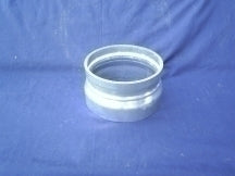 10002327-NIPPLE ALUM BELLED X GROOVED 4" SCH10 X 2 1/2" LG 6063 ALLEGHENY