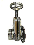 10002338-VALVE GATE MANUAL 4" STEEL BODY STEEL STEM TTMA X MNPT 50PSI MAWP BETTS
