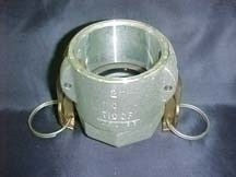 10002537-COUPLER ALUM 1.5" TYPE D X 1.5" FNPT 125PSI DIXON