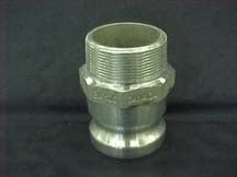 10002542-ADAPTOR ALUM 1.5" TYPE F X 1.5" MNPT 125PSI DIXON