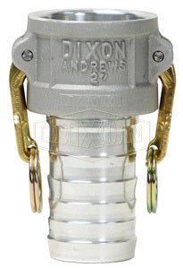 10002559-COUPLER ALUM 3" TYPE C X HOSE SHANK 125PSI DIXON