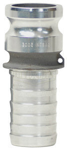 10002566-ADAPTOR ALUM 3" TYPE E X 3" SHANK 125PSI DIXON
