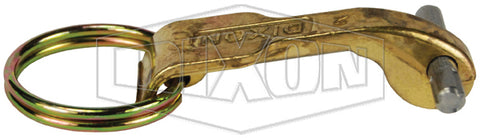 10002586-CAM ARM BRASS RING AND PIN 3" /4" /5" DIXON