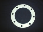 10003133-GASKET OUTLET FLANGE 4" TTMA SUMP 11/64" TEFLON ENV 5.75" ID 8.25" OD 7.25" BHC