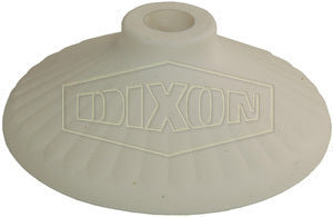10003160-FLO PAD HOPPER SAVER 1 1/2" SS WHITE SILICON BACKING DIXON