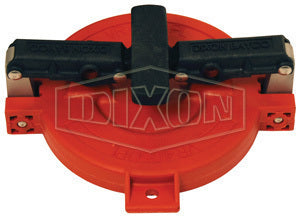 10003164-DUST CAP ADAPTOR 4"  VAPOR RECOVERY NYLON ORANGE CIVACON