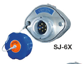 10004680-SOCKET OPTIC SENSOR ASSM BLUE 10 PIN SAE J560 SJ-6X SCULLY
