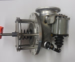 10007465-VALVE EMERG ALUM 6" X 4" H/F SHORT RADIUS AIR OP TAPERED SEAT FLANGE TEFLON BETTS