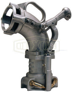10012652-DROP ELBOW ALUM SELF LOCKING 4" SIDE LEVER W/O SLEEVE DIXON