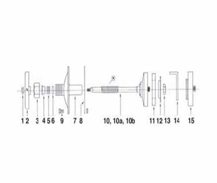 10013440-MANIFOLD 3" DISC RETAINER PLATE MS BETTS