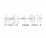 10013440-MANIFOLD 3" DISC RETAINER PLATE MS BETTS