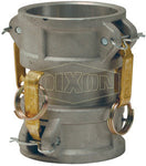 10014733-COUPLER ALUM 3" TYPE DD DOUBLE FEMALE 125PSI DIXON
