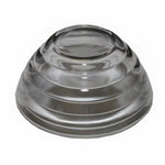 10018513-BOWL SIGHT GLASS VAC TANK 5" X 2 1/4" H METALTECNICA
