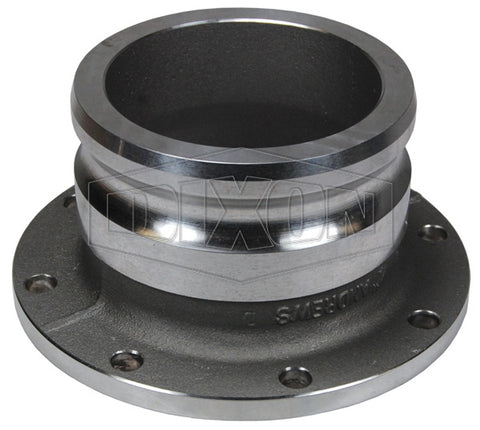 10026970-ADAPTOR ALUM STRAIGHT 4" TYPE A X 4" TTMA TANK TRK FLANGE 100PSI DIXON