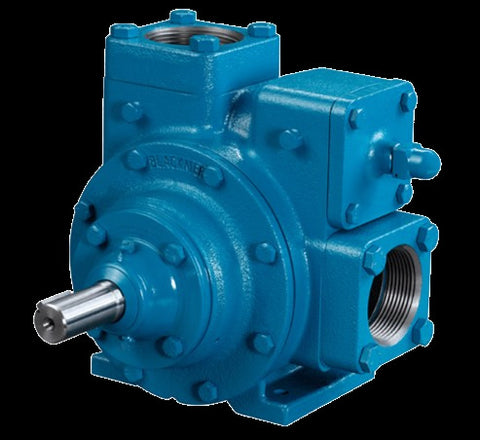 10051667-PUMP 2 1/2" TXD1225A SLIDING VANE DOUBLE SHAFT HIGH SPEED C/W NPT FLANGE 175 PSI BLACKMER