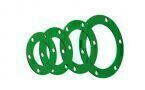 10057342-GASKET COMP FLANGE 4" 3/32" GRN FLUORESEAL 4 .75" ID 6.625" OD BHC 5.875" TTMA